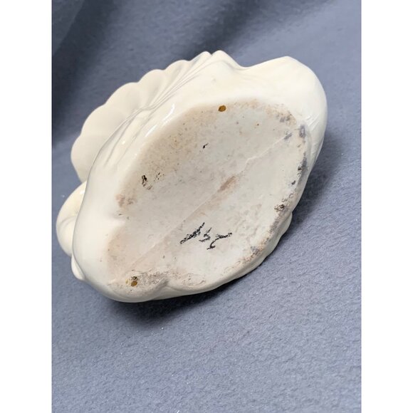 Vintage Ceramic Swan Planter By Shawnee Pottery - Picture 5 of 8